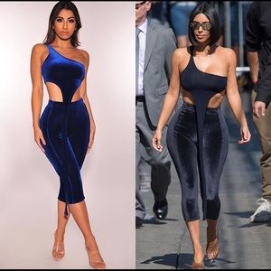 Velvet two piece set